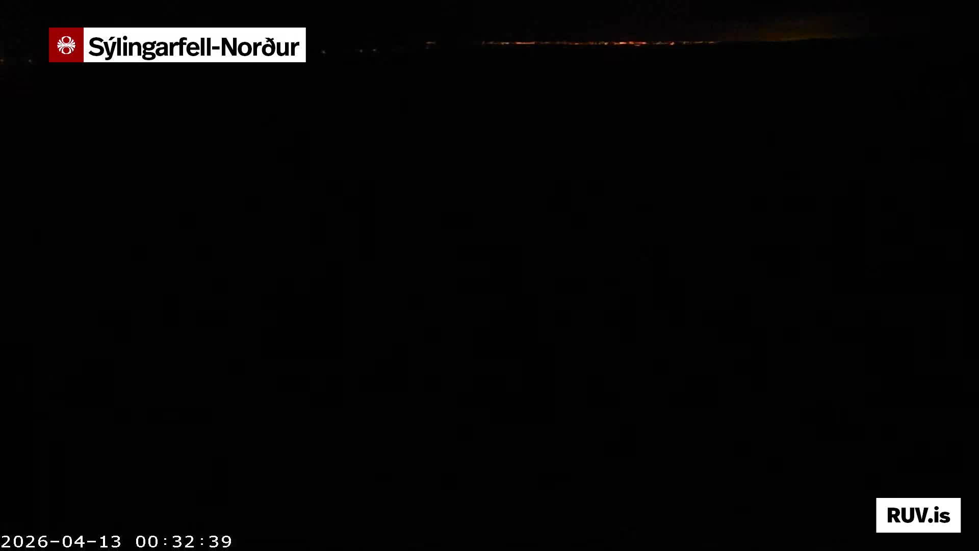 Sýlingarfell Tuya Volcano towards North PTZ Live Cam - Grindavik, Grindavikurbaer (Grindavíkurbær), Southern Peninsula (Suðurnes), Iceland