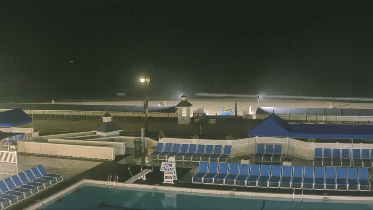 Long Branch Beach towards Northeast from Promenade Beach Club Live Cam - Long Branch, Monmouth, New Jersey, USA