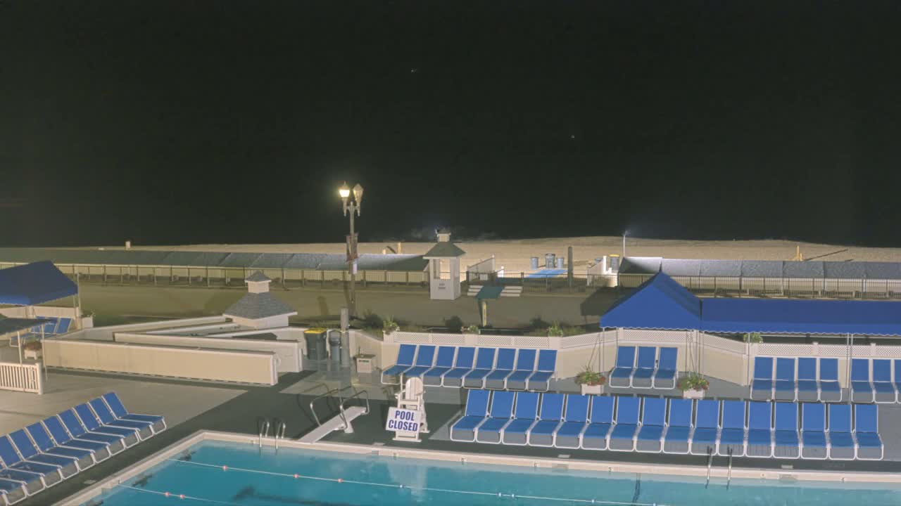 Long Branch Beach towards Northeast from Promenade Beach Club Live Cam - Long Branch, Monmouth, New Jersey, USA