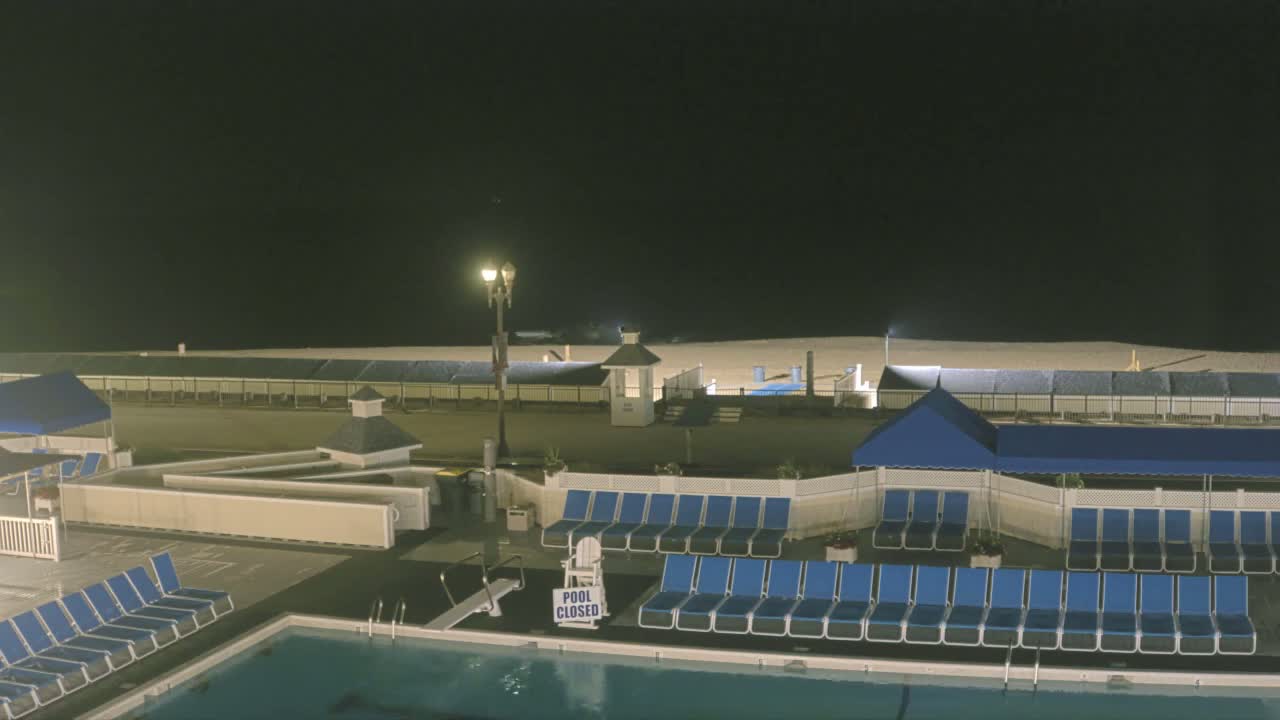 Long Branch Beach towards Northeast from Promenade Beach Club Live Cam - Long Branch, Monmouth, New Jersey, USA