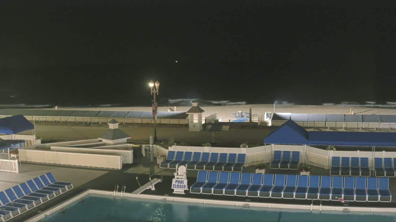Long Branch Beach towards Northeast from Promenade Beach Club Live Cam - Long Branch, Monmouth, New Jersey, USA
