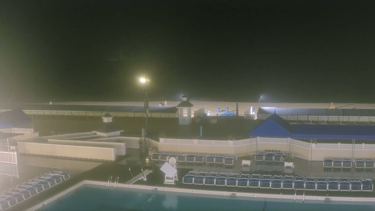 Long Branch Beach towards Northeast from Promenade Beach Club Live Cam - Long Branch, Monmouth, New Jersey, USA