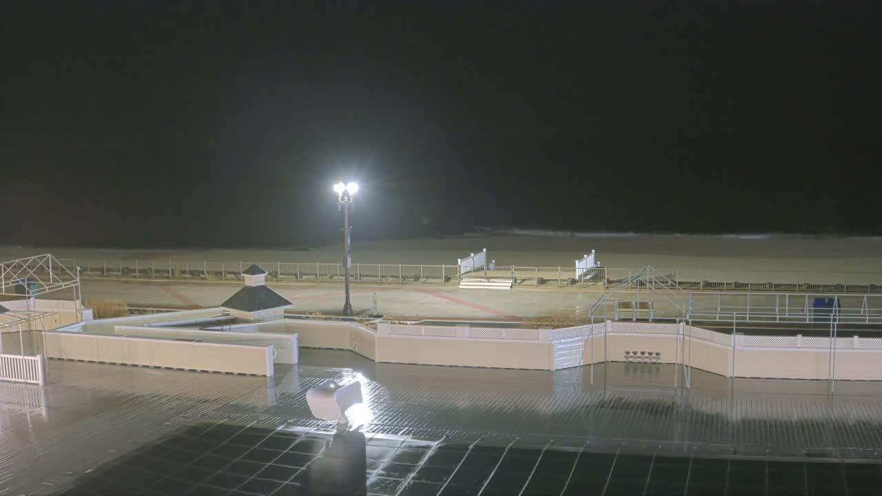 Long Branch Beach towards Northeast from Promenade Beach Club Live Cam - Long Branch, Monmouth, New Jersey, USA