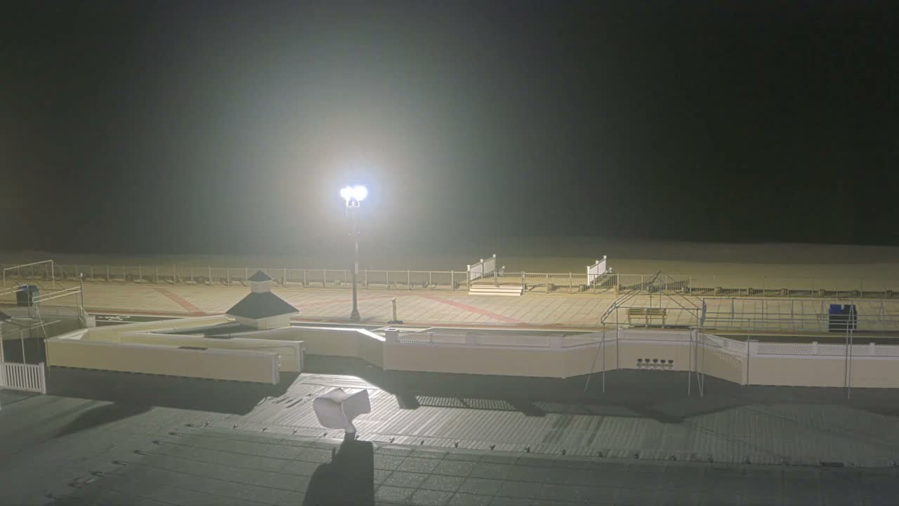Long Branch Beach towards Northeast from Promenade Beach Club Live Cam - Long Branch, Monmouth, New Jersey, USA