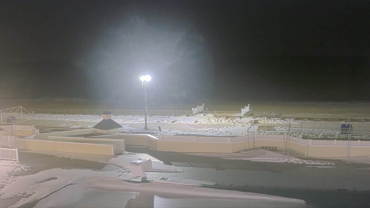 Long Branch Beach towards Northeast from Promenade Beach Club Live Cam - Long Branch, Monmouth, New Jersey, USA