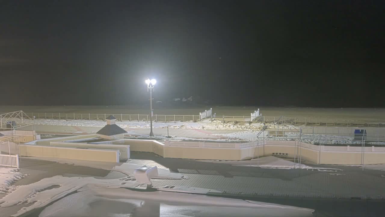 Long Branch Beach towards Northeast from Promenade Beach Club Live Cam - Long Branch, Monmouth, New Jersey, USA
