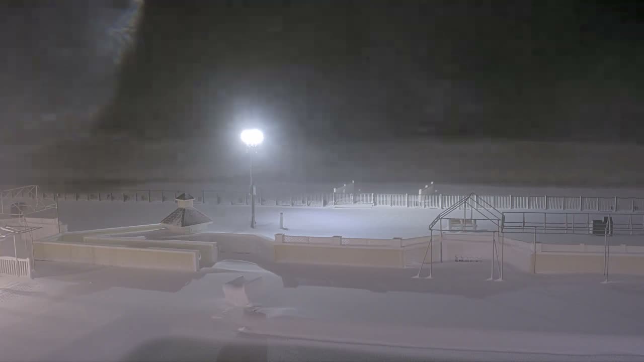 Long Branch Beach towards Northeast from Promenade Beach Club Live Cam - Long Branch, Monmouth, New Jersey, USA
