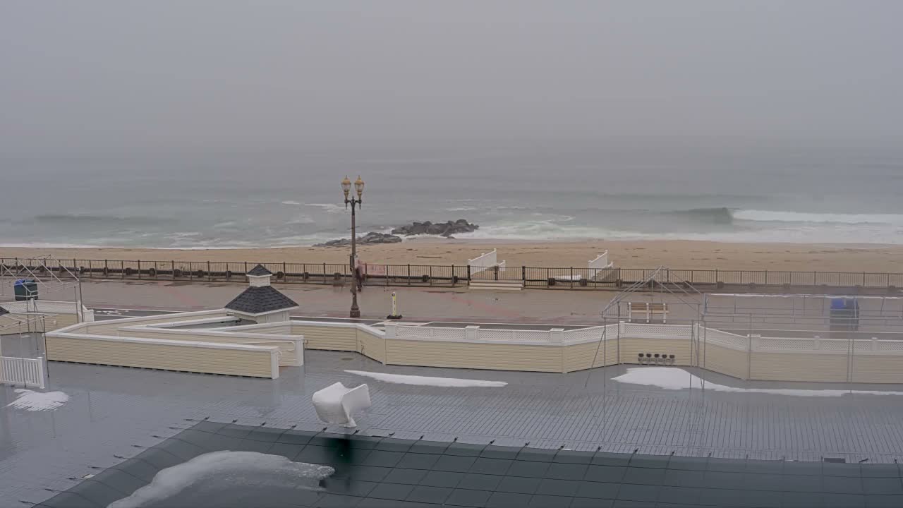 Long Branch Beach towards Northeast from Promenade Beach Club Live Cam - Long Branch, Monmouth, New Jersey, USA