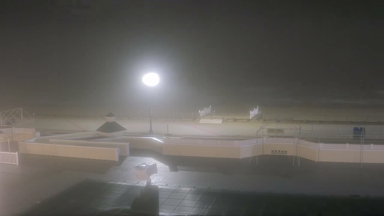 Long Branch Beach towards Northeast from Promenade Beach Club Live Cam - Long Branch, Monmouth, New Jersey, USA