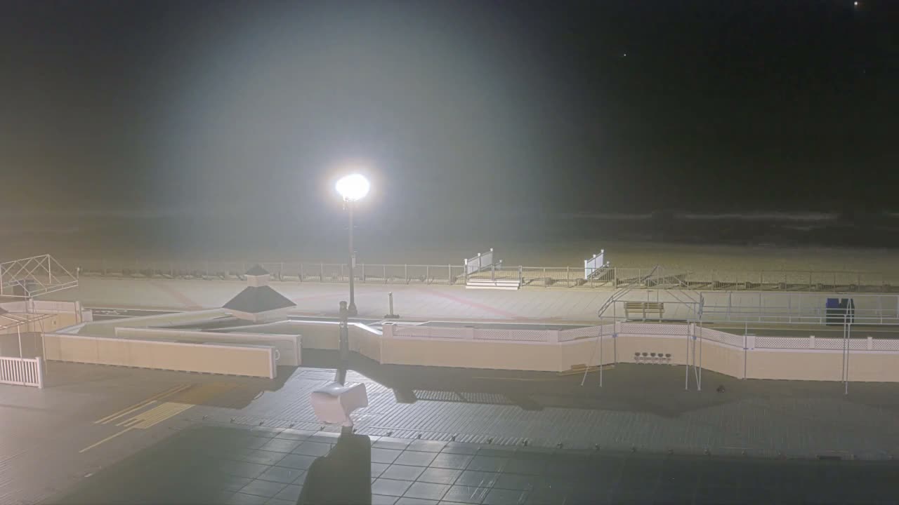Long Branch Beach towards Northeast from Promenade Beach Club Live Cam - Long Branch, Monmouth, New Jersey, USA
