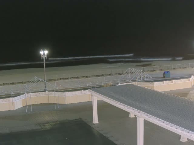 Long Branch Beach towards Southeast from Promenade Beach Club Live Cam - Long Branch, Monmouth, New Jersey, USA