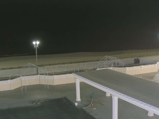 Long Branch Beach towards Southeast from Promenade Beach Club Live Cam - Long Branch, Monmouth, New Jersey, USA