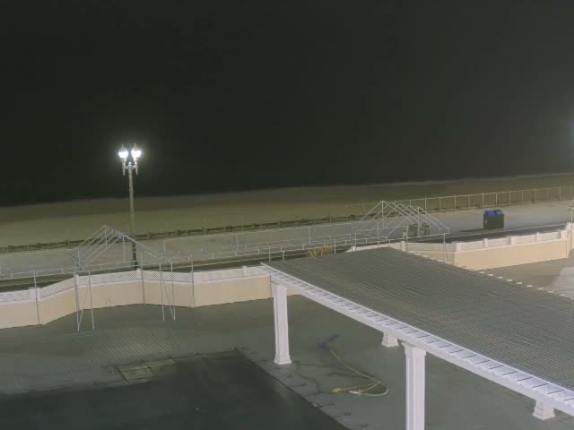 Long Branch Beach towards Southeast from Promenade Beach Club Live Cam - Long Branch, Monmouth, New Jersey, USA