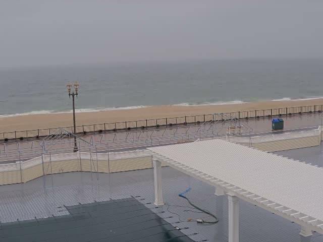 Long Branch Beach towards Southeast from Promenade Beach Club Live Cam - Long Branch, Monmouth, New Jersey, USA