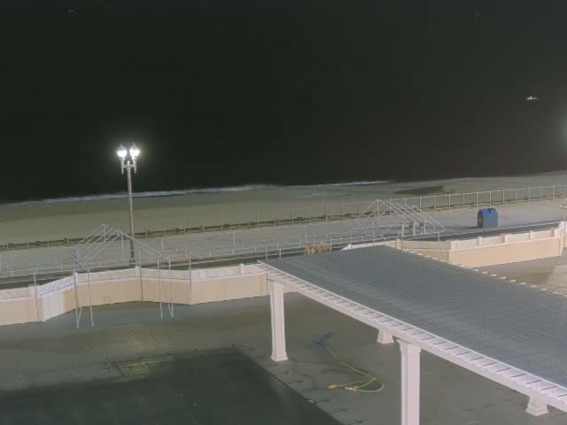 Long Branch Beach towards Southeast from Promenade Beach Club Live Cam - Long Branch, Monmouth, New Jersey, USA