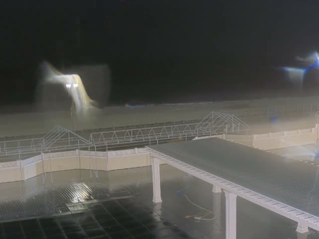 Long Branch Beach towards Southeast from Promenade Beach Club Live Cam - Long Branch, Monmouth, New Jersey, USA