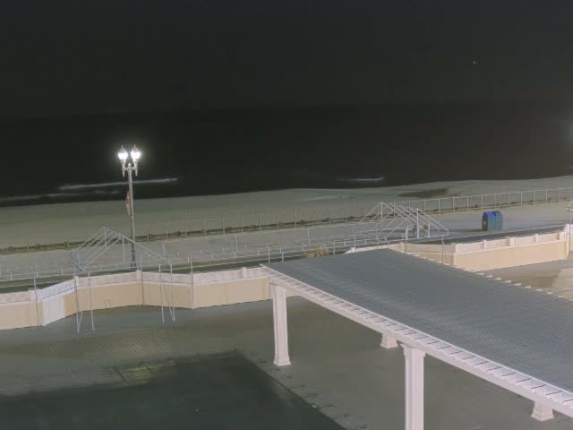 Long Branch Beach towards Southeast from Promenade Beach Club Live Cam - Long Branch, Monmouth, New Jersey, USA