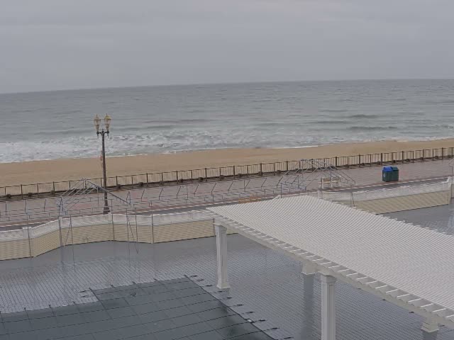 Long Branch Beach towards Southeast from Promenade Beach Club Live Cam - Long Branch, Monmouth, New Jersey, USA