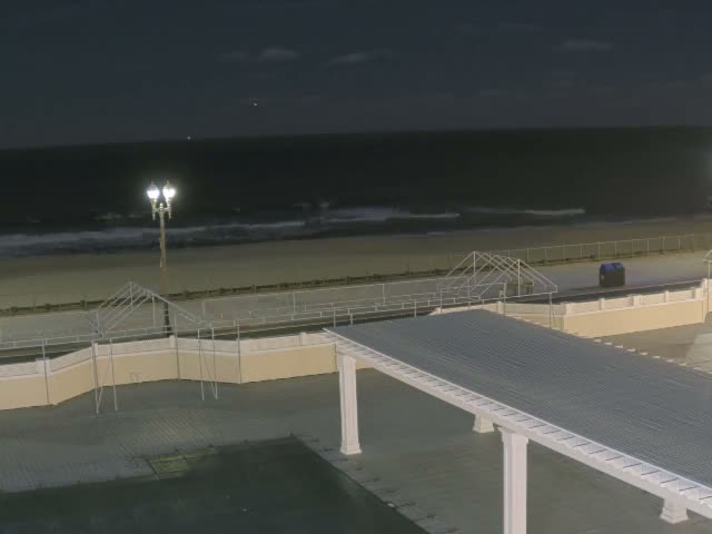 Long Branch Beach towards Southeast from Promenade Beach Club Live Cam - Long Branch, Monmouth, New Jersey, USA