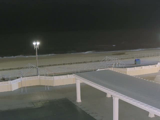 Long Branch Beach towards Southeast from Promenade Beach Club Live Cam - Long Branch, Monmouth, New Jersey, USA