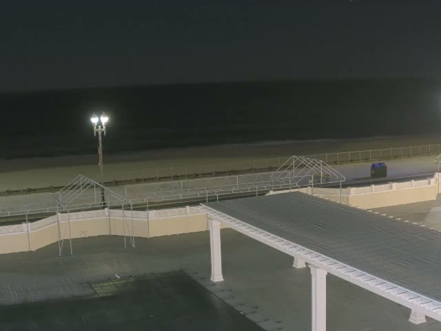 Long Branch Beach towards Southeast from Promenade Beach Club Live Cam - Long Branch, Monmouth, New Jersey, USA