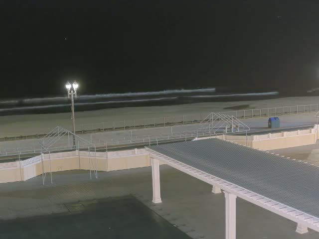 Long Branch Beach towards Southeast from Promenade Beach Club Live Cam - Long Branch, Monmouth, New Jersey, USA