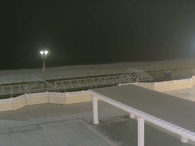 Long Branch Beach towards Southeast from Promenade Beach Club Live Cam - Long Branch, Monmouth, New Jersey, USA