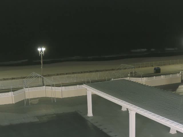 Long Branch Beach towards Southeast from Promenade Beach Club Live Cam - Long Branch, Monmouth, New Jersey, USA