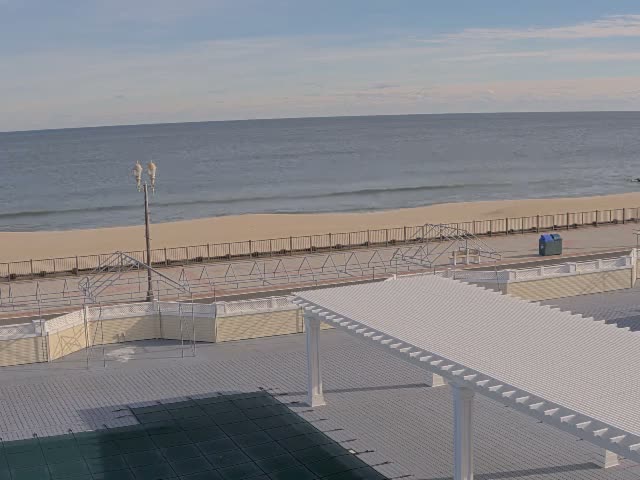Long Branch Beach towards Southeast from Promenade Beach Club Live Cam - Long Branch, Monmouth, New Jersey, USA