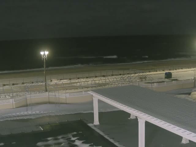 Long Branch Beach towards Southeast from Promenade Beach Club Live Cam - Long Branch, Monmouth, New Jersey, USA