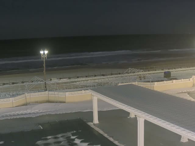 Long Branch Beach towards Southeast from Promenade Beach Club Live Cam - Long Branch, Monmouth, New Jersey, USA