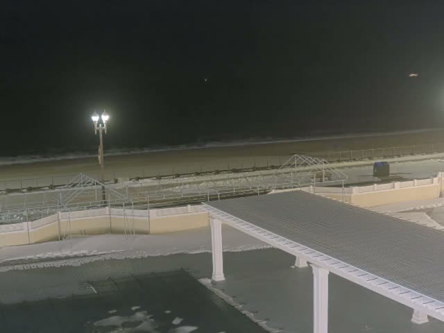 Long Branch Beach towards Southeast from Promenade Beach Club Live Cam - Long Branch, Monmouth, New Jersey, USA