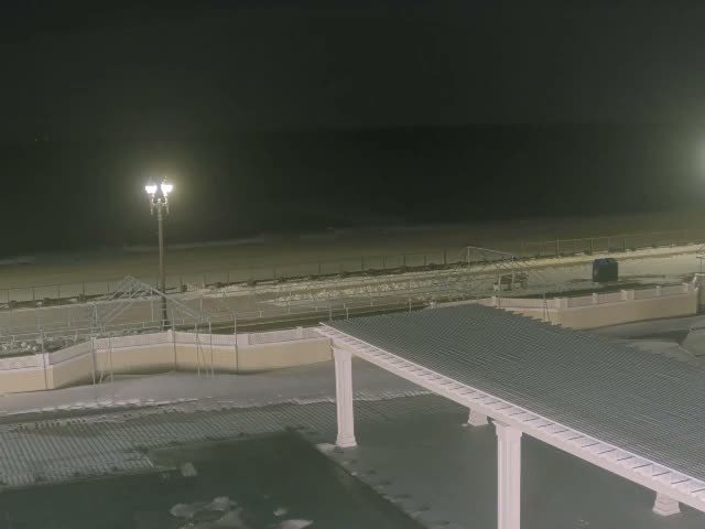 Long Branch Beach towards Southeast from Promenade Beach Club Live Cam - Long Branch, Monmouth, New Jersey, USA