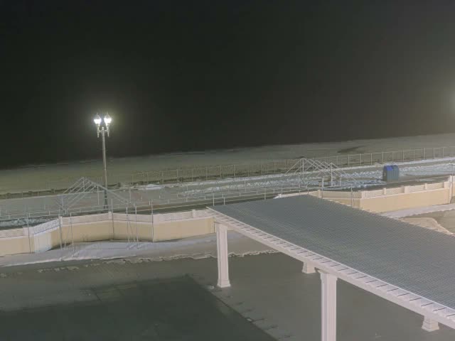 Long Branch Beach towards Southeast from Promenade Beach Club Live Cam - Long Branch, Monmouth, New Jersey, USA
