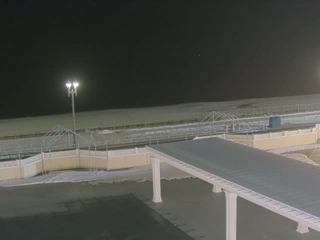Long Branch Beach towards Southeast from Promenade Beach Club Live Cam - Long Branch, Monmouth, New Jersey, USA