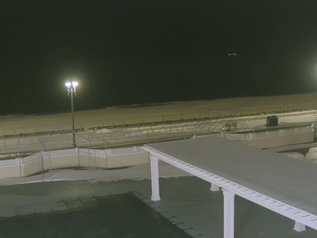Long Branch Beach towards Southeast from Promenade Beach Club Live Cam - Long Branch, Monmouth, New Jersey, USA