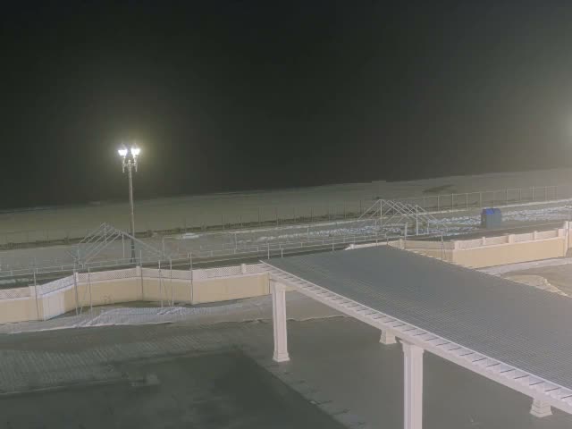 Long Branch Beach towards Southeast from Promenade Beach Club Live Cam - Long Branch, Monmouth, New Jersey, USA