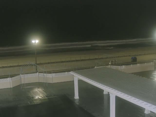 Long Branch Beach towards Southeast from Promenade Beach Club Live Cam - Long Branch, Monmouth, New Jersey, USA