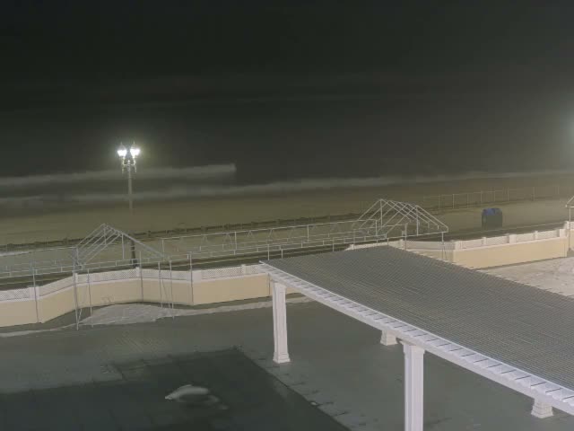 Long Branch Beach towards Southeast from Promenade Beach Club Live Cam - Long Branch, Monmouth, New Jersey, USA
