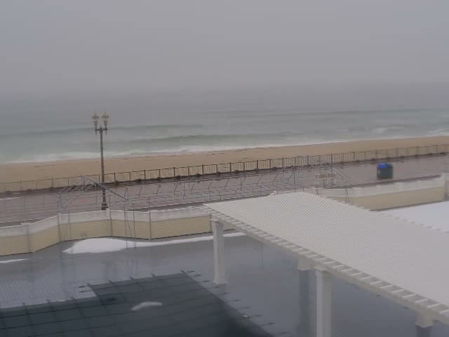 Long Branch Beach towards Southeast from Promenade Beach Club Live Cam - Long Branch, Monmouth, New Jersey, USA