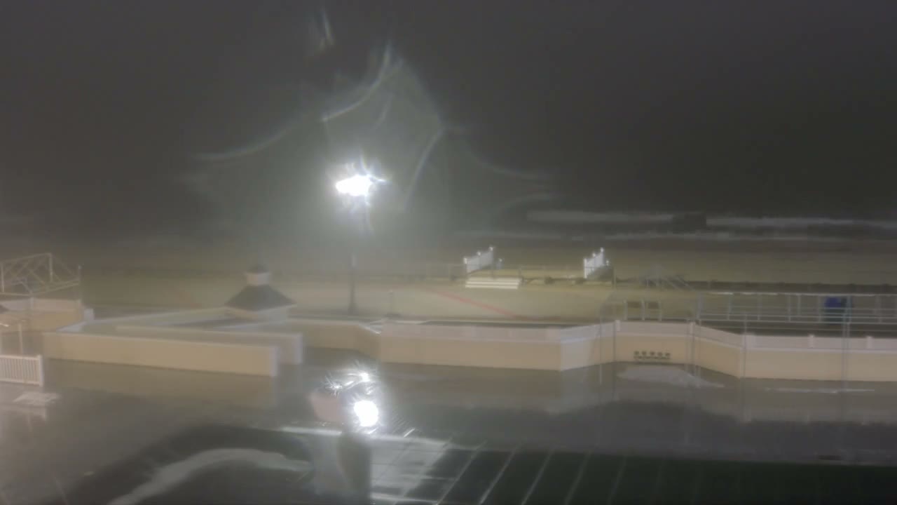 Long Branch Beach towards Southeast from Promenade Beach Club Live Cam - Long Branch, Monmouth, New Jersey, USA
