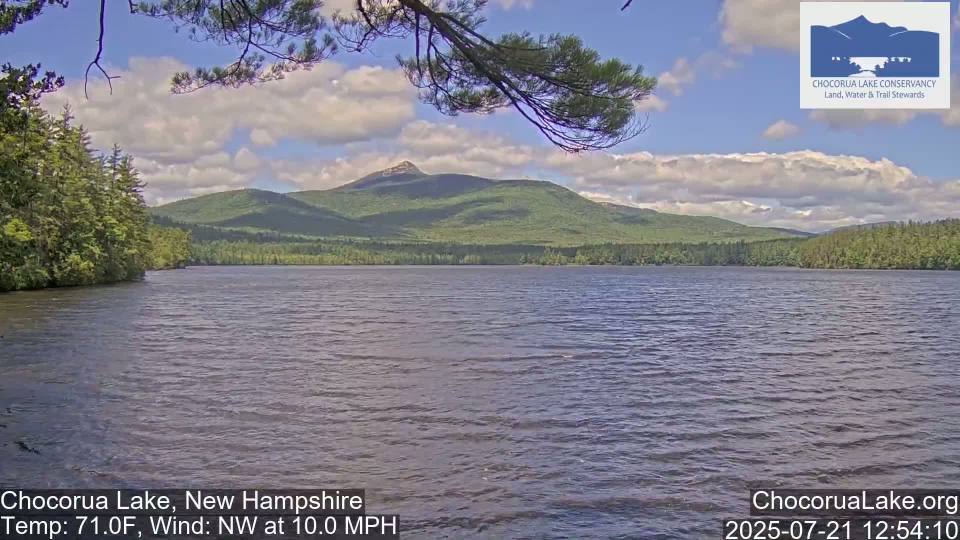 Chocorura Lake Live Cam - Tamworth, Carroll, New Hampshire, USA