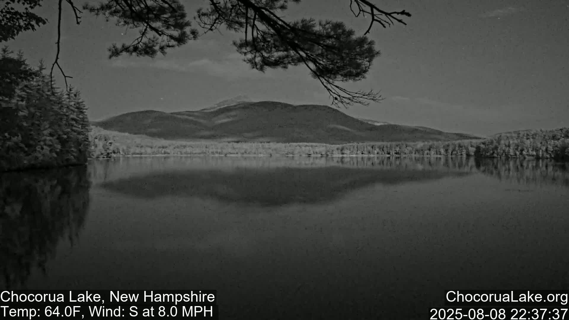 Chocorura Lake Live Cam - Tamworth, Carroll, New Hampshire, USA