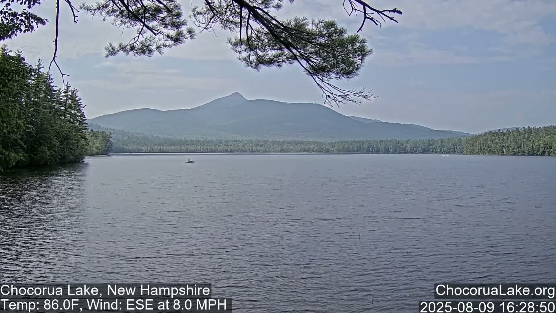 Chocorura Lake Live Cam - Tamworth, Carroll, New Hampshire, USA