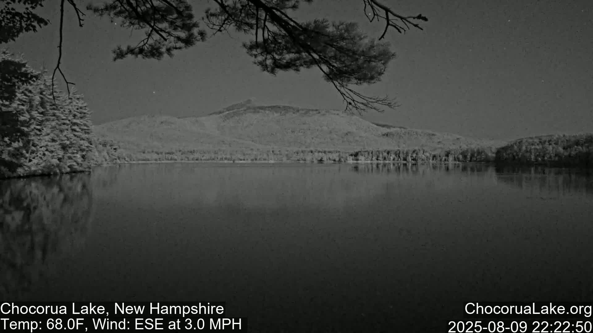 Chocorura Lake Live Cam - Tamworth, Carroll, New Hampshire, USA