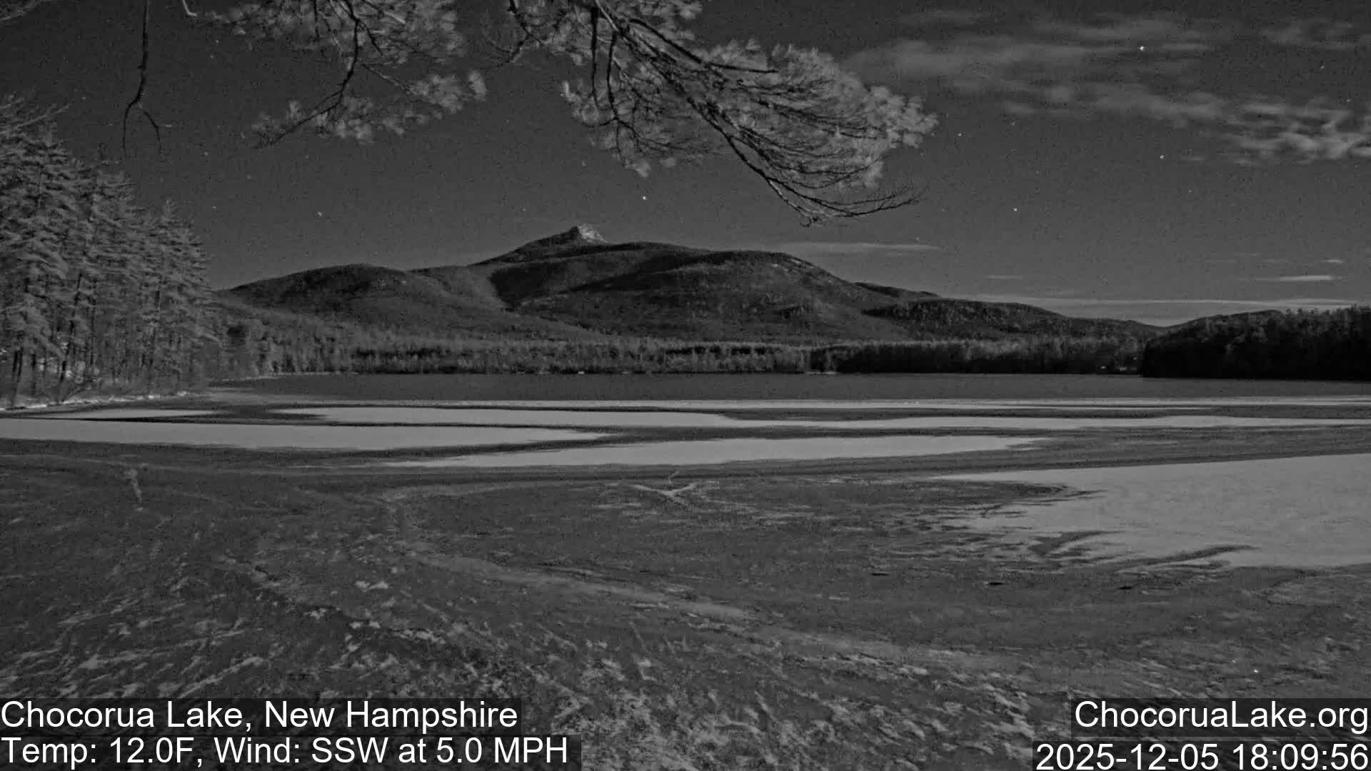 Chocorura Lake Live Cam - Tamworth, Carroll, New Hampshire, USA