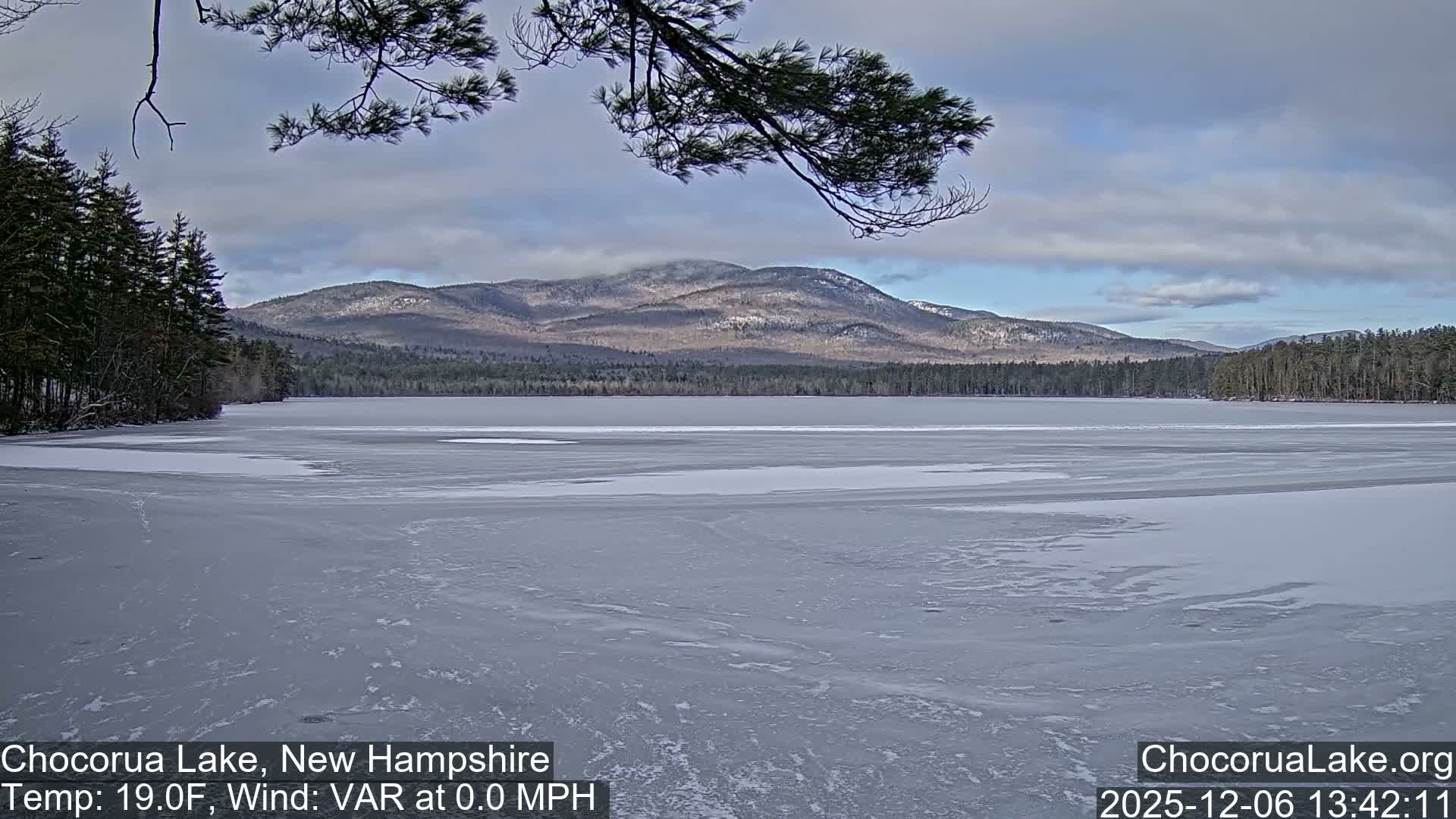 Chocorura Lake Live Cam - Tamworth, Carroll, New Hampshire, USA
