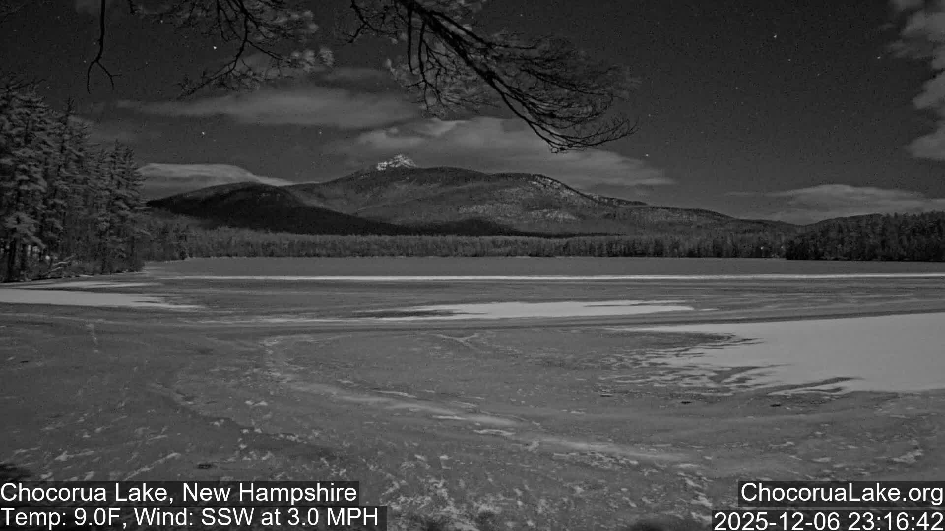Chocorura Lake Live Cam - Tamworth, Carroll, New Hampshire, USA