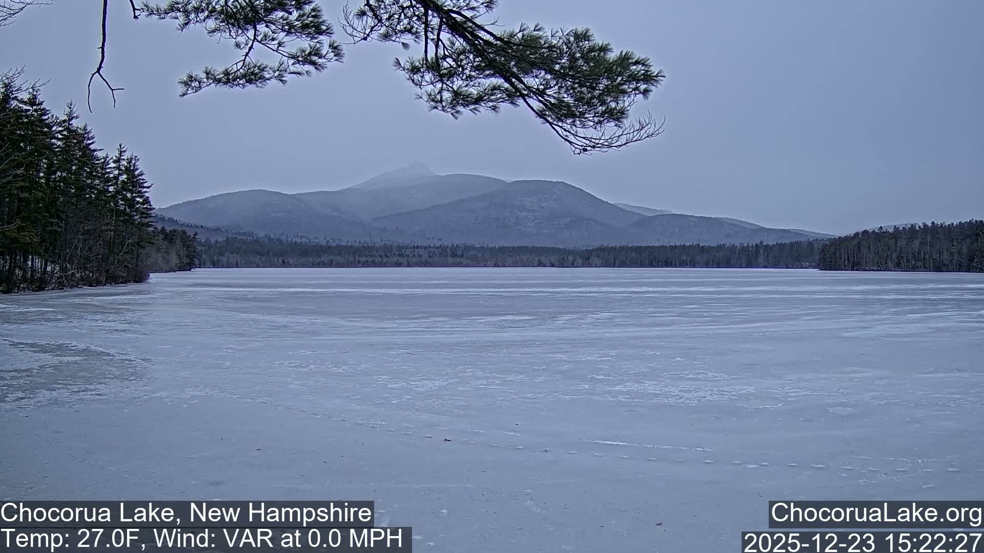 Chocorura Lake Live Cam - Tamworth, Carroll, New Hampshire, USA