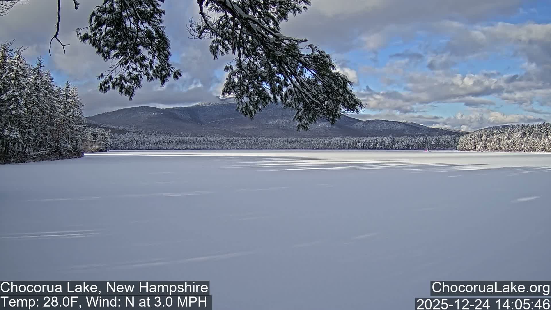 Chocorura Lake Live Cam - Tamworth, Carroll, New Hampshire, USA